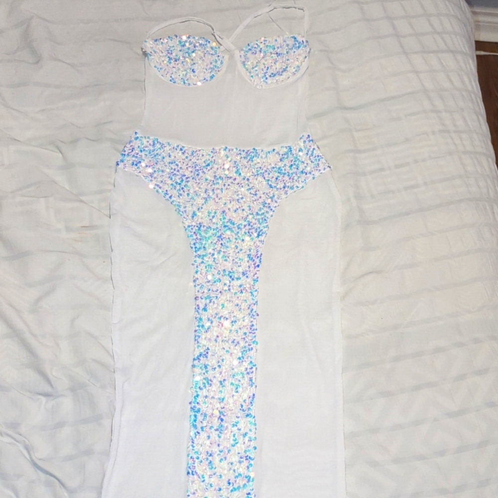 Ankle length party dress